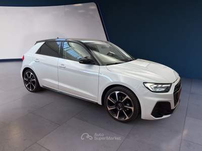Audi A1 II 2019 Sportback Sportback 30 1.0 tfsi S Line Edition 116cv s-tronic Bianco usata Torino