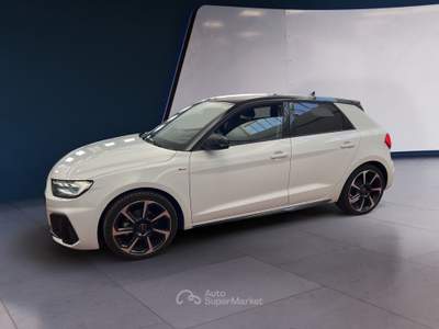 Audi A1 II 2019 Sportback Sportback 30 1.0 tfsi S Line Edition 116cv s-tronic Bianco usata Torino