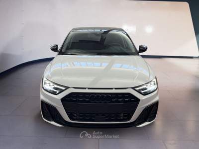 Audi A1 II 2019 Sportback Sportback 30 1.0 tfsi S Line Edition 116cv s-tronic Bianco usata Torino