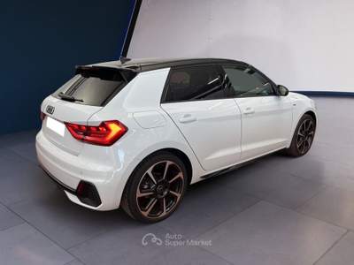Audi A1 II 2019 Sportback Sportback 30 1.0 tfsi S Line Edition 116cv s-tronic Bianco usata Torino