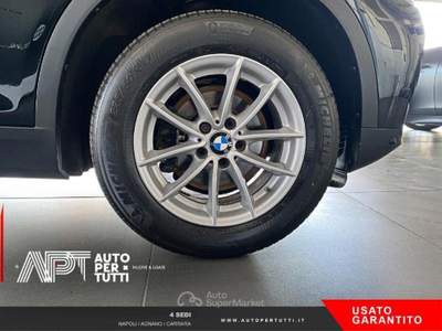 BMW X3 X3 sdrive18d auto my16 Nero usata Napoli