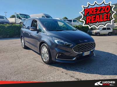 Ford Galaxy 2.5 Benz.–Full Hybrid 190cv V-Line Auto Blu/Azzurro usata Bagni di Lucca