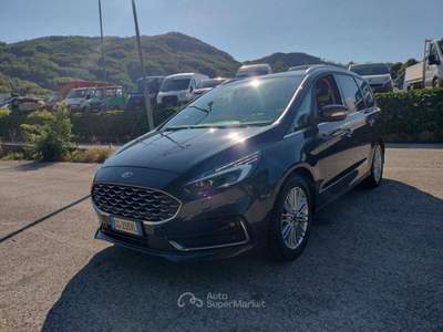 Ford Galaxy 2.5 Benz.–Full Hybrid 190cv V-Line Auto Blu/Azzurro usata Bagni di Lucca