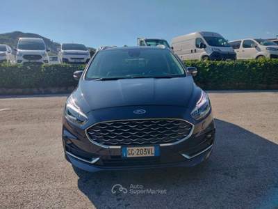 Ford Galaxy 2.5 Benz.–Full Hybrid 190cv V-Line Auto Blu/Azzurro usata Bagni di Lucca