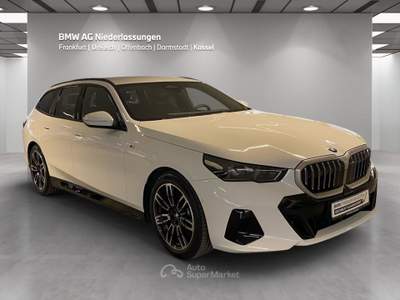 BMW Serie 5 520d 520d sDrive M Sport Gancio Harman Kardon Camera Bianco usata Serravalle