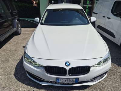 BMW Serie 3 320d 320 320d Touring Sport Line auto Euro 6 Tutti tagliandi BMW Bianco usata Nave