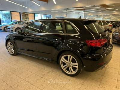 Audi A3 2019 Audi A3 Sportback 35 TDI S-LINE LED DIGITALE Nero usata Ponte In Valtellina