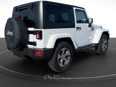 Jeep Wrangler 2.8 CRD DPF Sahara Auto Bianco usata Pieve di Cento