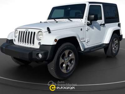 Jeep Wrangler 2.8 CRD DPF Sahara Auto Bianco usata Pieve di Cento