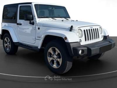 Jeep Wrangler 2.8 CRD DPF Sahara Auto Bianco usata Pieve di Cento