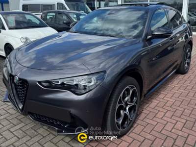 Alfa Romeo Stelvio 2.2 Turbodiesel 210 CV AT8 Q4 Veloce Grigio usata Pieve di Cento