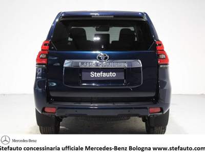 Toyota Land Cruiser 2.8 D4-D A/T 5 porte Style 7 posti aut. Blu/Azzurro usata Bologna