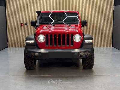 Jeep Wrangler Unlimited 2.2 Mjt II Rubicon Rosso usata Pieve di Cento