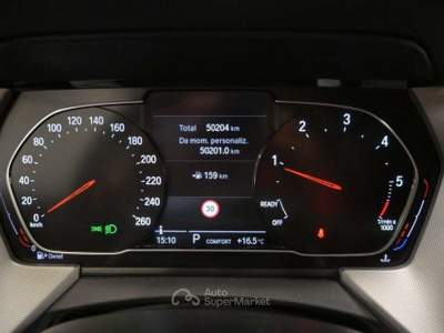 BMW Serie 1 116d 116 BMW 116D 115CV STEPTRONIC BUSINESS ADVANTAGE ( FAR Nero usata Salerno