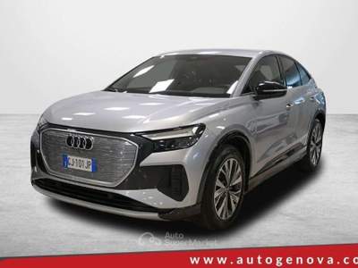 Audi Q4 AUDI Q4 SPORTBACK 35 E-TRON 170CV AUTOMATIC BUSINE Argento usata Salerno