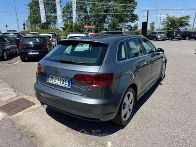 Audi A3 A3 III 2013 SportbacK 1.6 tdi Ambition Grigio usata Latina