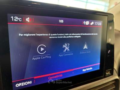 Peugeot Rifter GT LINE BlueHDi 100 Standard SPOTICAR Grigio usata Bagnaria Arsa