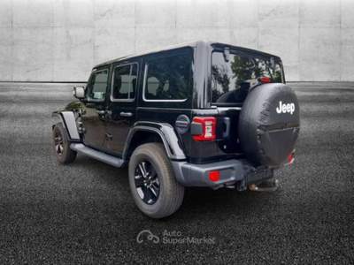Jeep Wrangler Unlimited 2.2 Mjt II Sahara Nero usata Pieve di Cento