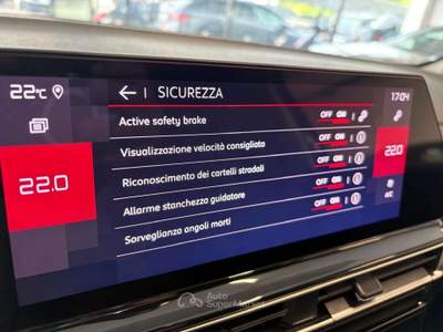 Citroen C5 Aircross SHINE Hybrid 136 e-DCS6 SPOTICAR 7000 km Blu/Azzurro usata Bagnaria Arsa