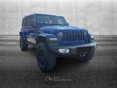 Jeep Wrangler 2.2 Mjt II Sahara Blu/Azzurro usata Pieve di Cento