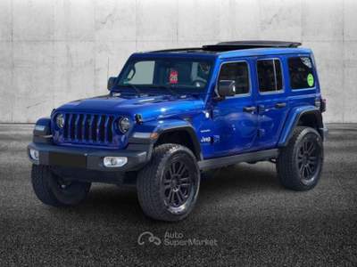 Jeep Wrangler 2.2 Mjt II Sahara Blu/Azzurro usata Pieve di Cento