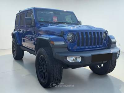 Jeep Wrangler 2.2 Mjt II Sahara Blu/Azzurro usata Pieve di Cento