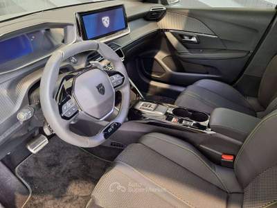 Peugeot 208 1.2 hybrid GT 145cv dcs 6 KM ZERO PRONTA CONSEGNA Nero usata Romano di Lombardia