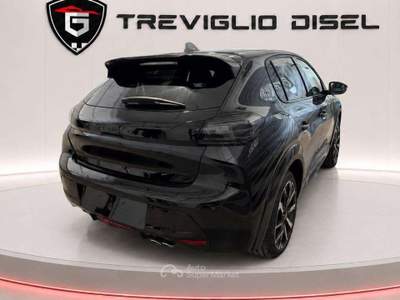 Peugeot 208 1.2 hybrid GT 145cv dcs 6 KM ZERO PRONTA CONSEGNA Nero usata Romano di Lombardia