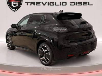 Peugeot 208 1.2 hybrid GT 145cv dcs 6 KM ZERO PRONTA CONSEGNA Nero usata Romano di Lombardia