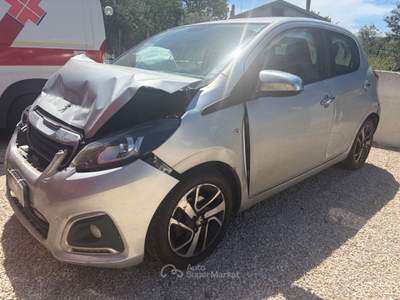 Peugeot 108 Gpl sinistrata Grigio usata MARINO