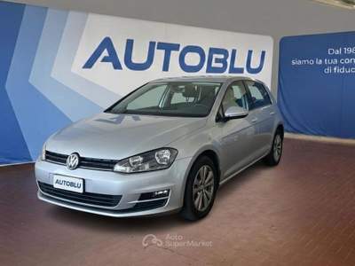 Volkswagen Golf 5p 1.6 tdi (btdi) comfortline business 110cv Argento usata Bollengo