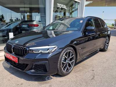 BMW Serie 5 520d d 48V Touring Msport CONTO VENDITA Nero usata Bassano del Grappa