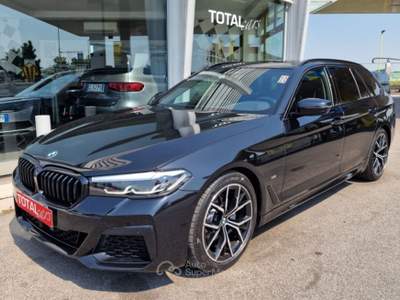 BMW Serie 5 520d d 48V Touring Msport CONTO VENDITA Nero usata Bassano del Grappa