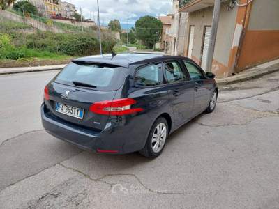 Peugeot 308 PEUGEOT 308 DIESEL EURO6 120CV GOMME NUOVE DISTBUZIONE FATTA Blu/Azzurro usata MUSSOMELI