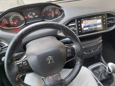 Peugeot 308 PEUGEOT 308 DIESEL EURO6 120CV GOMME NUOVE DISTBUZIONE FATTA Blu/Azzurro usata MUSSOMELI
