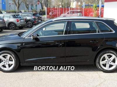 Audi A3 SPORTBACK 1.6 TDI BUSINESS CON NAVIGATORE  Nero usata Mirandola