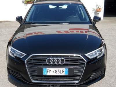 Audi A3 SPORTBACK 1.6 TDI BUSINESS CON NAVIGATORE  Nero usata Mirandola