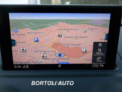 Audi A3 SPORTBACK 1.6 TDI BUSINESS CON NAVIGATORE  Nero usata Mirandola