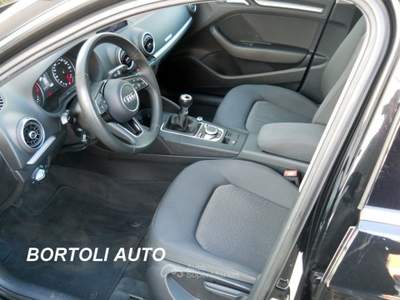 Audi A3 SPORTBACK 1.6 TDI BUSINESS CON NAVIGATORE  Nero usata Mirandola