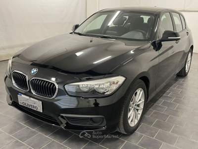 BMW Serie 1 118i i 5p. Advantage-NAVI-SED.RISCALDATI Nero usata Fossano