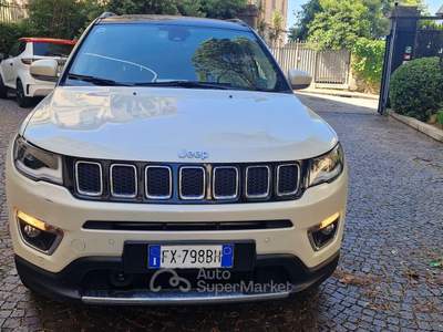 Jeep Compass Limited 4wd autom, Unipro Bianco usata Genova
