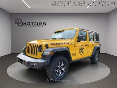 Jeep Wrangler 2.0 Turbo Benzina *Rubicon *Unlimited Giallo usata Biassono
