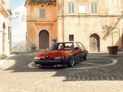 Alfa Romeo 164 SPECIAL VERSION by BTS CREATIVITY Rosso usata Rosta