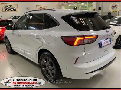 Ford Kuga 2.5 PLUG IN HYBRID 225cv ST-Line X CVT 2WD Bianco usata Roma