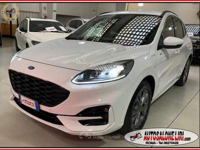 Ford Kuga 2.5 PLUG IN HYBRID 225cv ST-Line X CVT 2WD Bianco usata Roma