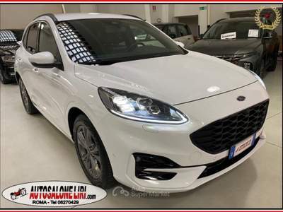 Ford Kuga 2.5 PLUG IN HYBRID 225cv ST-Line X CVT 2WD Bianco usata Roma