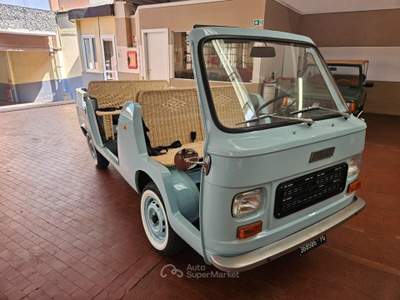Fiat 900 PULMINO OMOLOGATO APERTO SPIAGGINA 8 posti JOLLY Blu/Azzurro usata MILANO