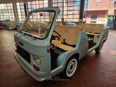 Fiat 900 PULMINO OMOLOGATO APERTO SPIAGGINA 8 posti JOLLY Blu/Azzurro usata MILANO