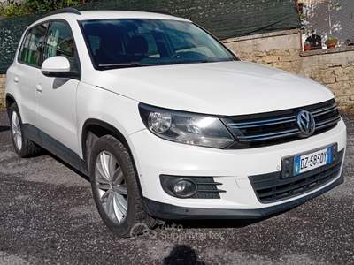 Volkswagen Tiguan Volkswagen Tiguan 2.0 tdi Blue Motion 140cv Bianco usata lauro