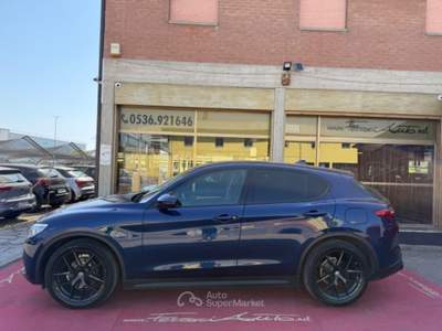 Alfa Romeo Stelvio 2.2 Turbodiesel 190 CV AT8 Q4 Executive UNICO PROP Blu/Azzurro usata Fiorano Modenese